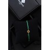 Brujula relieve pulsera oro18kt