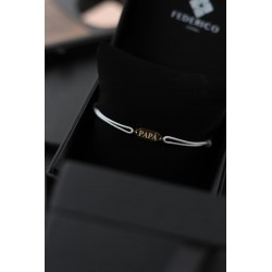 PAPA esclava cordón 18kt