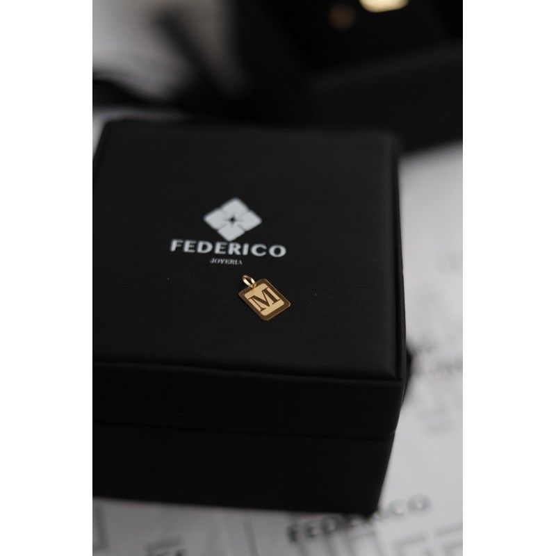 Dije Iniciales oro sólido 18kt Dije Iniciales oro sólido 18kt