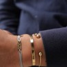Supremo Aurum tag 18KT Gold bracelet