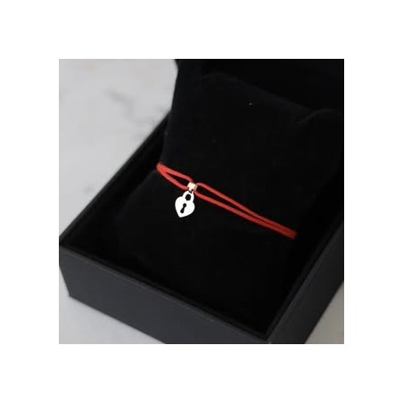Mini dijes Corazón pulsera oro18kt
