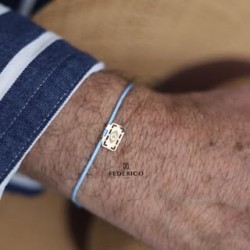 Nazar Ojo bracelet oro solido 18