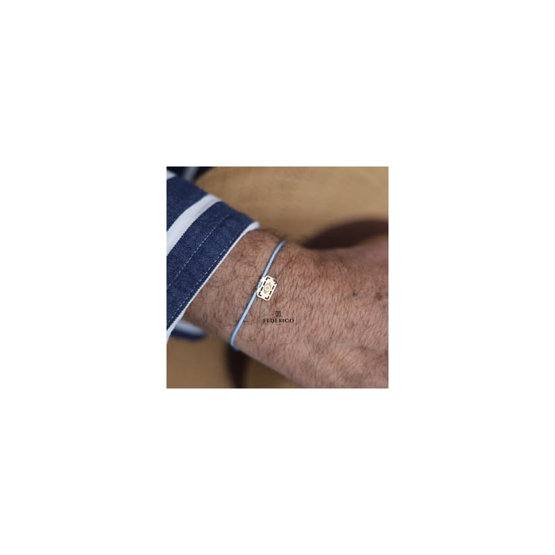 Nazar Ojo bracelet oro solido 18 Nazar Ojo bracelet oro solido 18