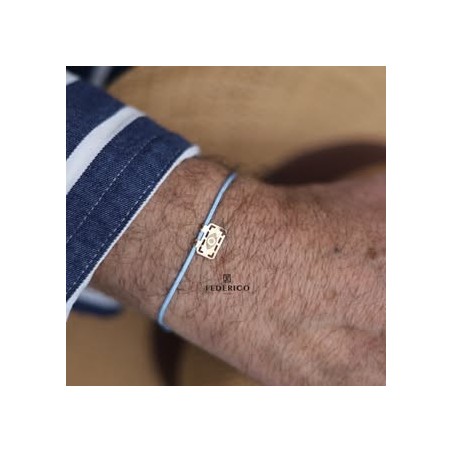 Nazar Ojo bracelet oro solido 18