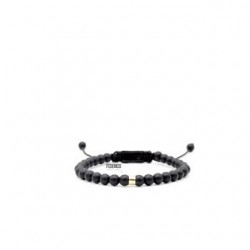 Onyx Hoop 18kt
