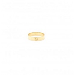 Anillo light inicial 18kt