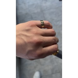 Anillo light sello 18kt