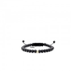 Onyx Hoop 18kt