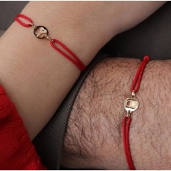 Combo llave & candado 18kt Bracelet