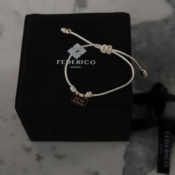 Amore placa oro 18kt pulsera