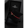Inscripción dorada oro 18kt pulsera