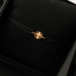 Cruz pulsera oro18kt