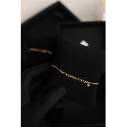 Esclava nombre tag cubana oro solido de 18kt