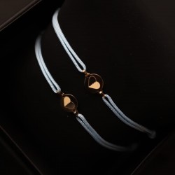 Combo corazón esfera 18kt Bracelet