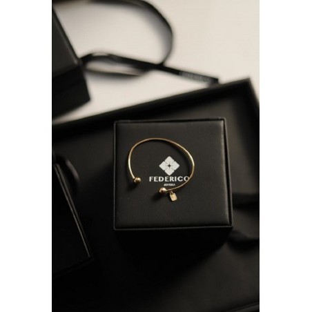 Supremo Doro tag 18KT Gold bracelet
