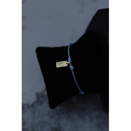 Lazo tag militar oro solido 18kt