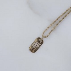 Snake federico Dije Calado 18kt