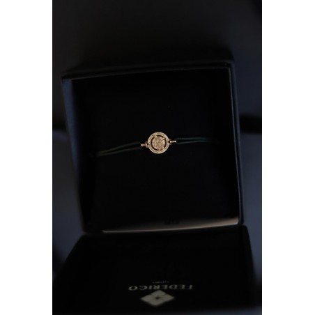 San Miguel Arcángel pulsera oro18kt