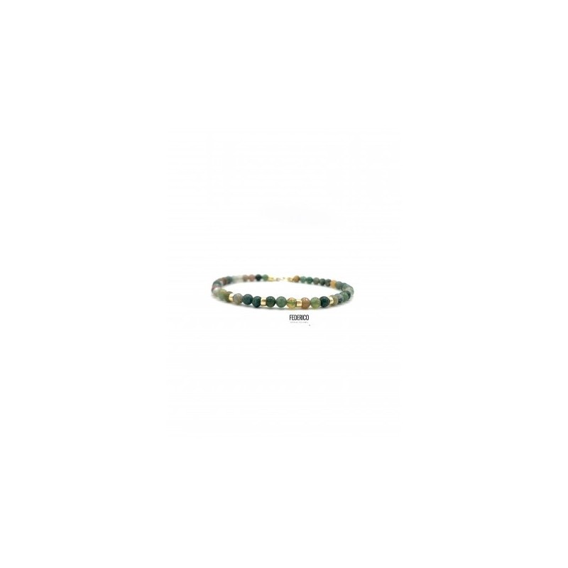 Agate aurum bracalet oro solido 18kt