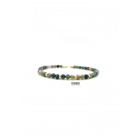 Agate aurum bracalet oro solido 18kt
