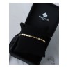 protector cadena eslabones pulsera oro 18kt