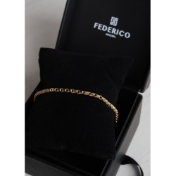 Pulsera tiberius eslabones cadena 18kt