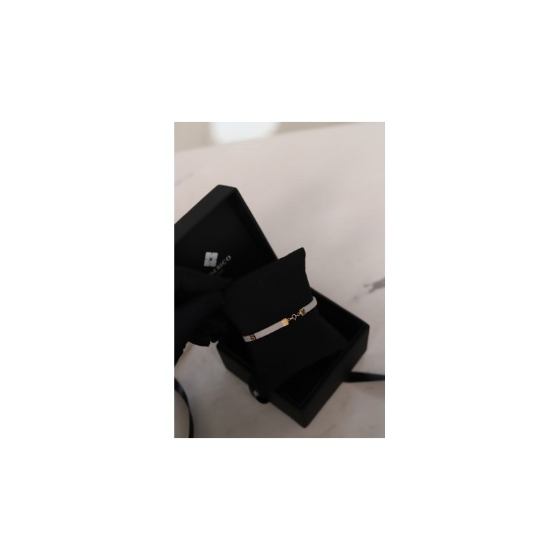 royal cuero oro 18kt