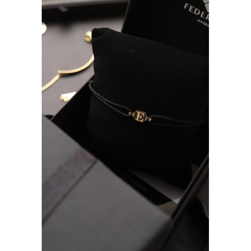 Tag inicial bracalet oro de 18kt Tag inicial bracalet oro de 18kt
