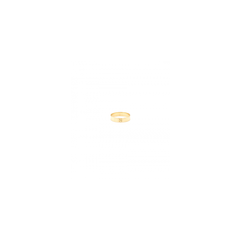 Anillo light inicial 18kt