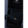 Trebol pulsera aros oro solido 18kt