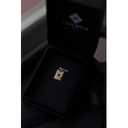 AS de Picas Dije18kt