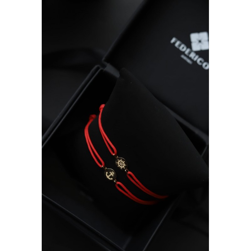 Combo Ancla & Timon18kt Bracelet Combo Ancla & Timon18kt Bracelet